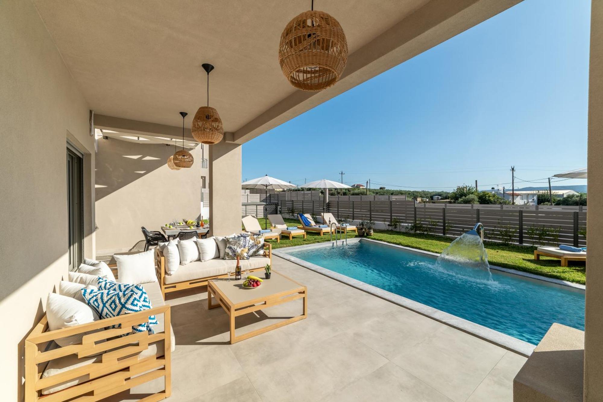 Ks Luxury Villas Heated Pools ゲオルギオポリス エクステリア 写真