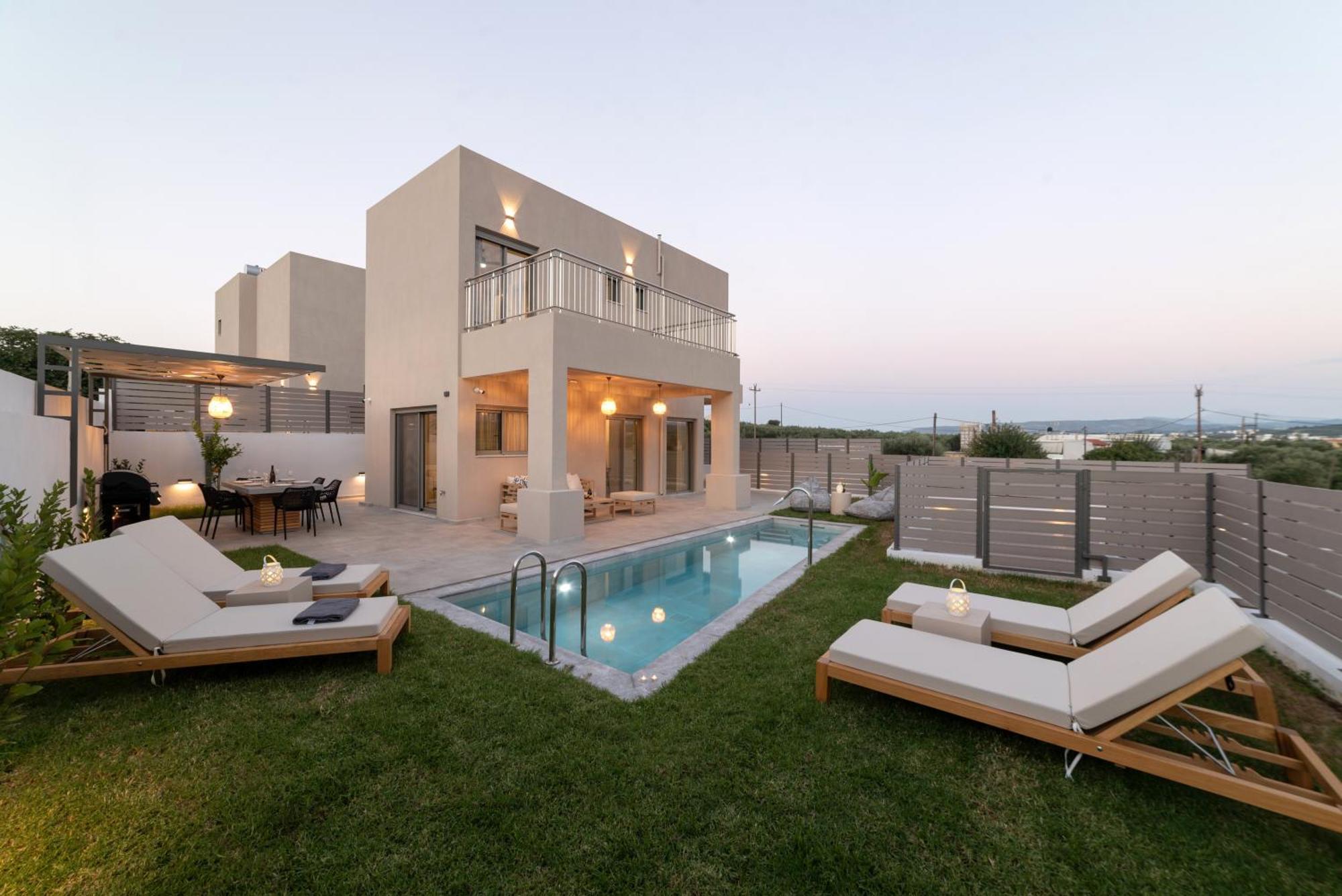 Ks Luxury Villas Heated Pools ゲオルギオポリス エクステリア 写真