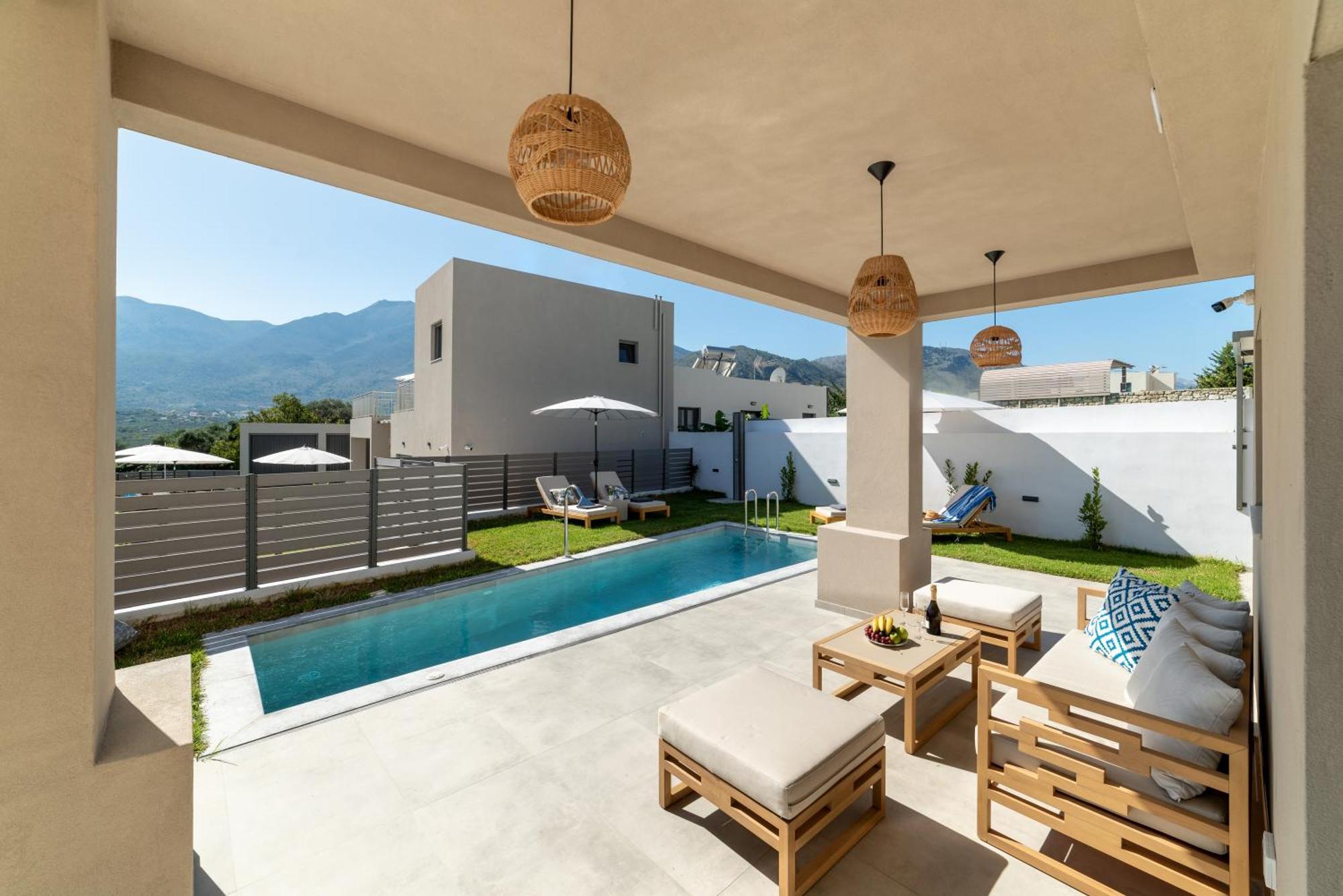 Ks Luxury Villas Heated Pools ゲオルギオポリス エクステリア 写真