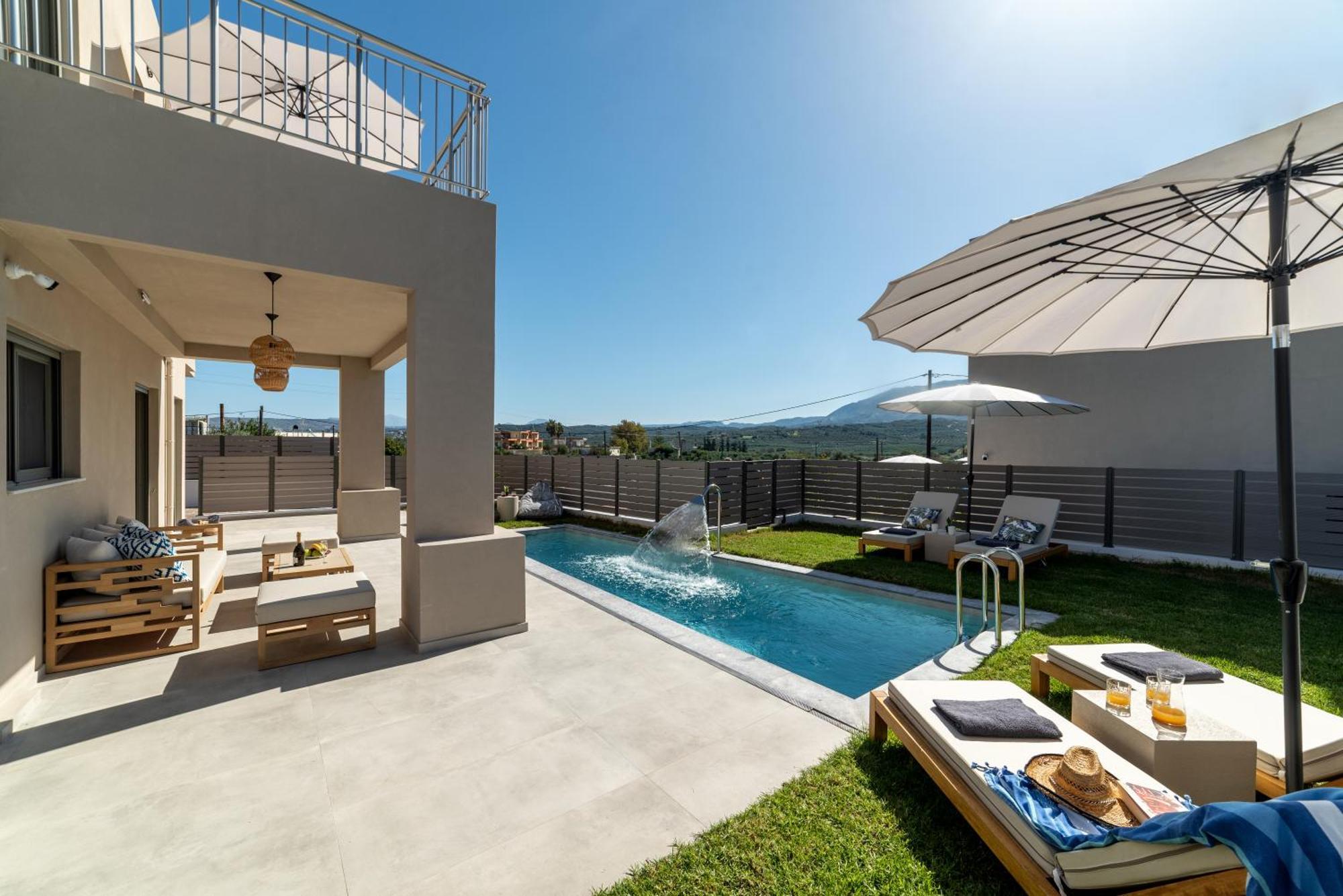 Ks Luxury Villas Heated Pools ゲオルギオポリス エクステリア 写真