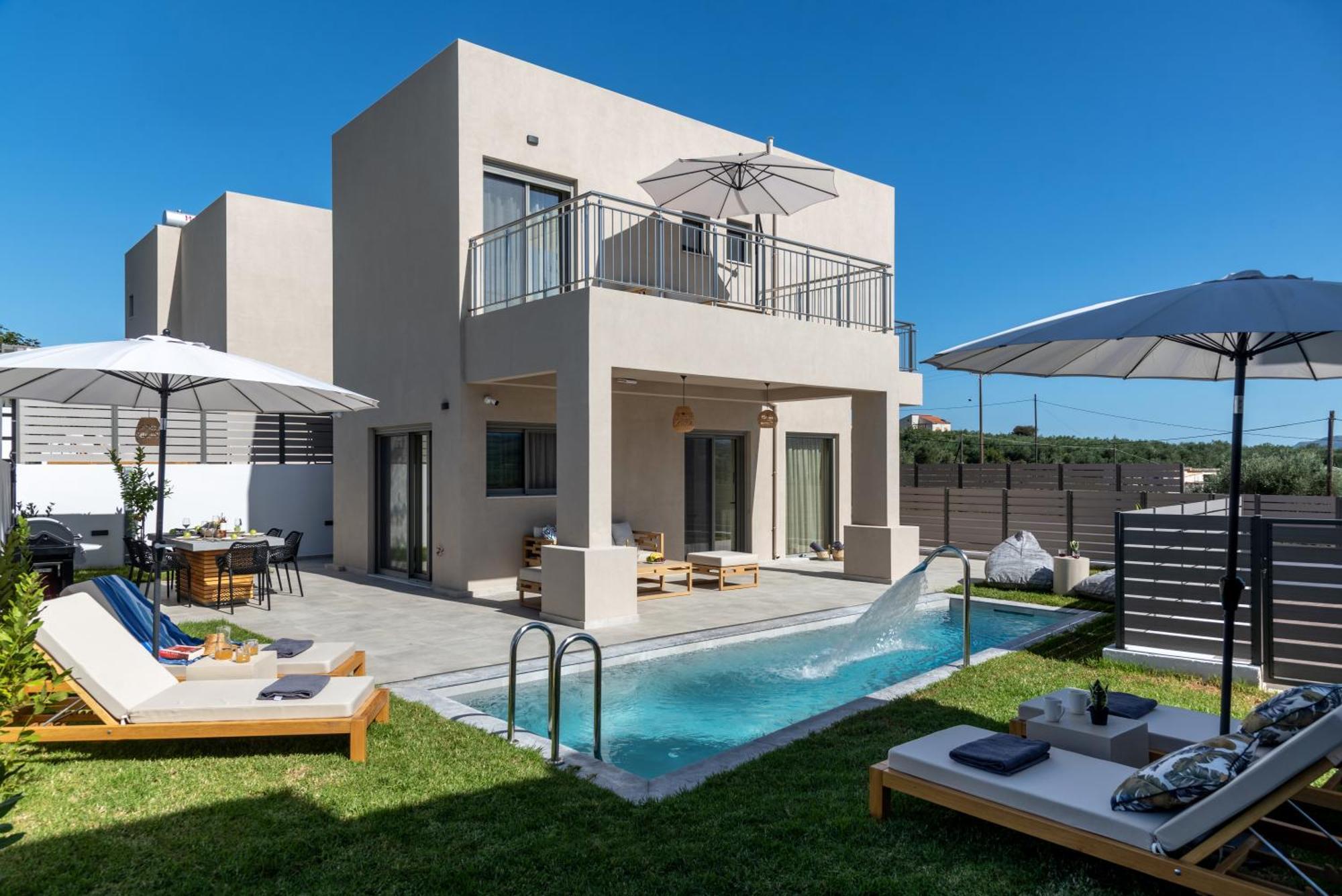 Ks Luxury Villas Heated Pools ゲオルギオポリス エクステリア 写真
