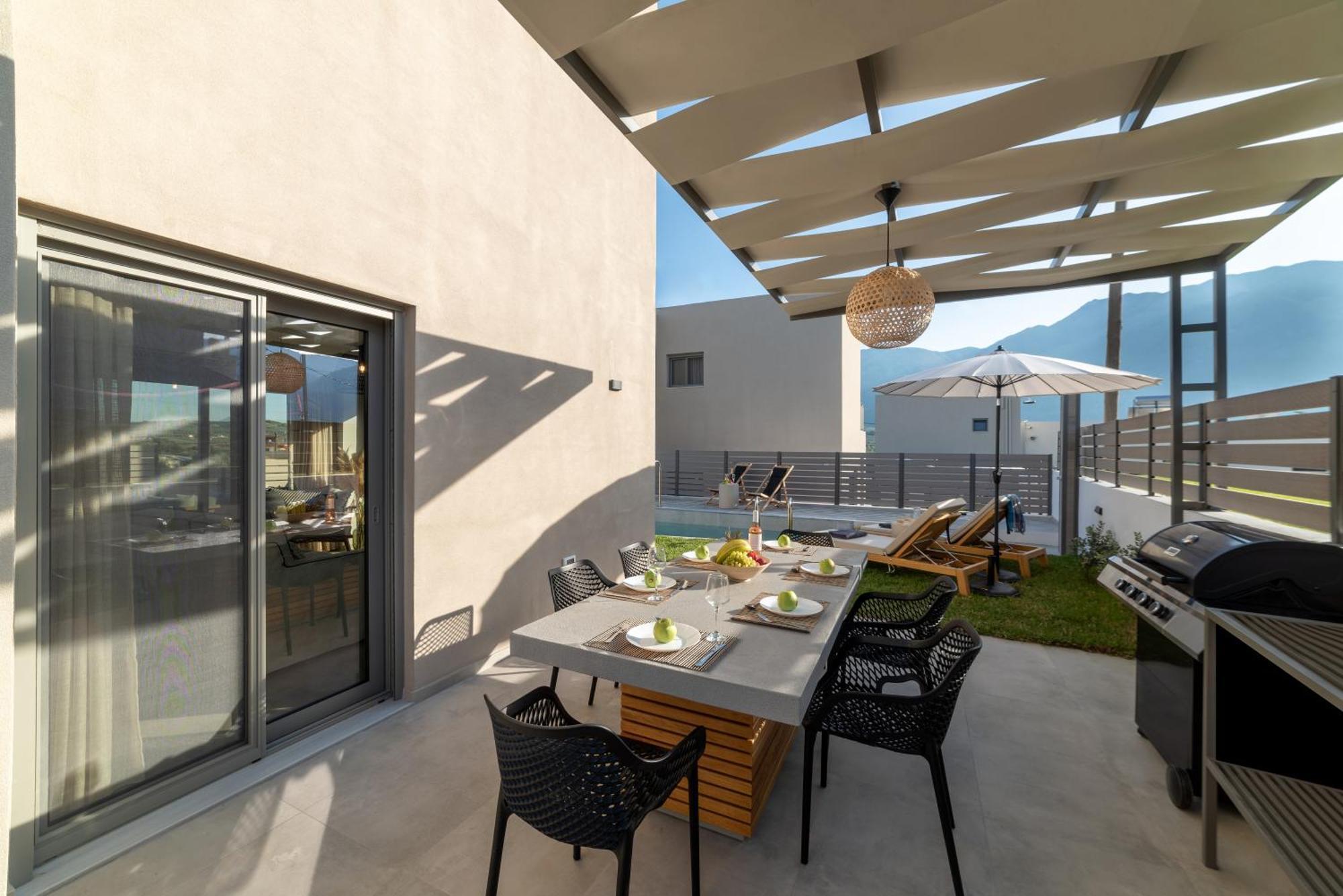 Ks Luxury Villas Heated Pools ゲオルギオポリス エクステリア 写真
