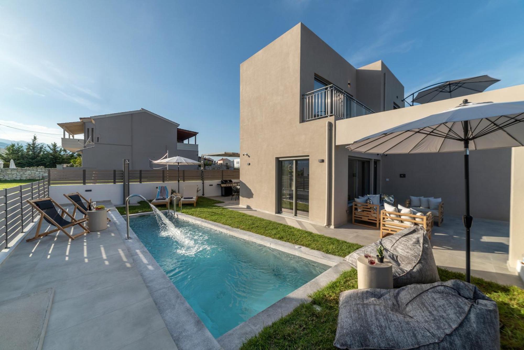 Ks Luxury Villas Heated Pools ゲオルギオポリス エクステリア 写真