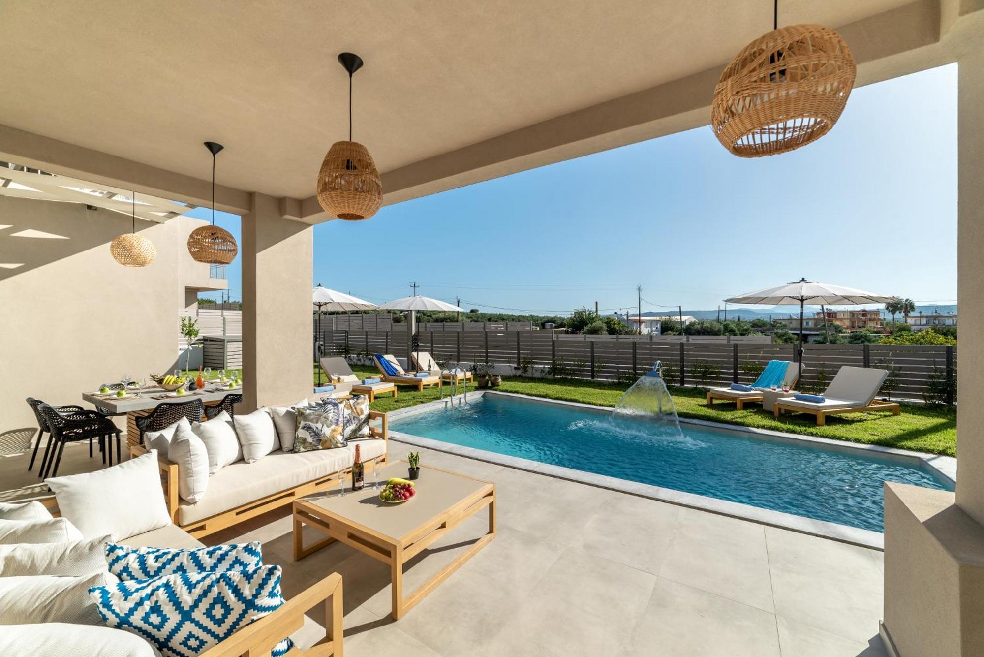 Ks Luxury Villas Heated Pools ゲオルギオポリス エクステリア 写真