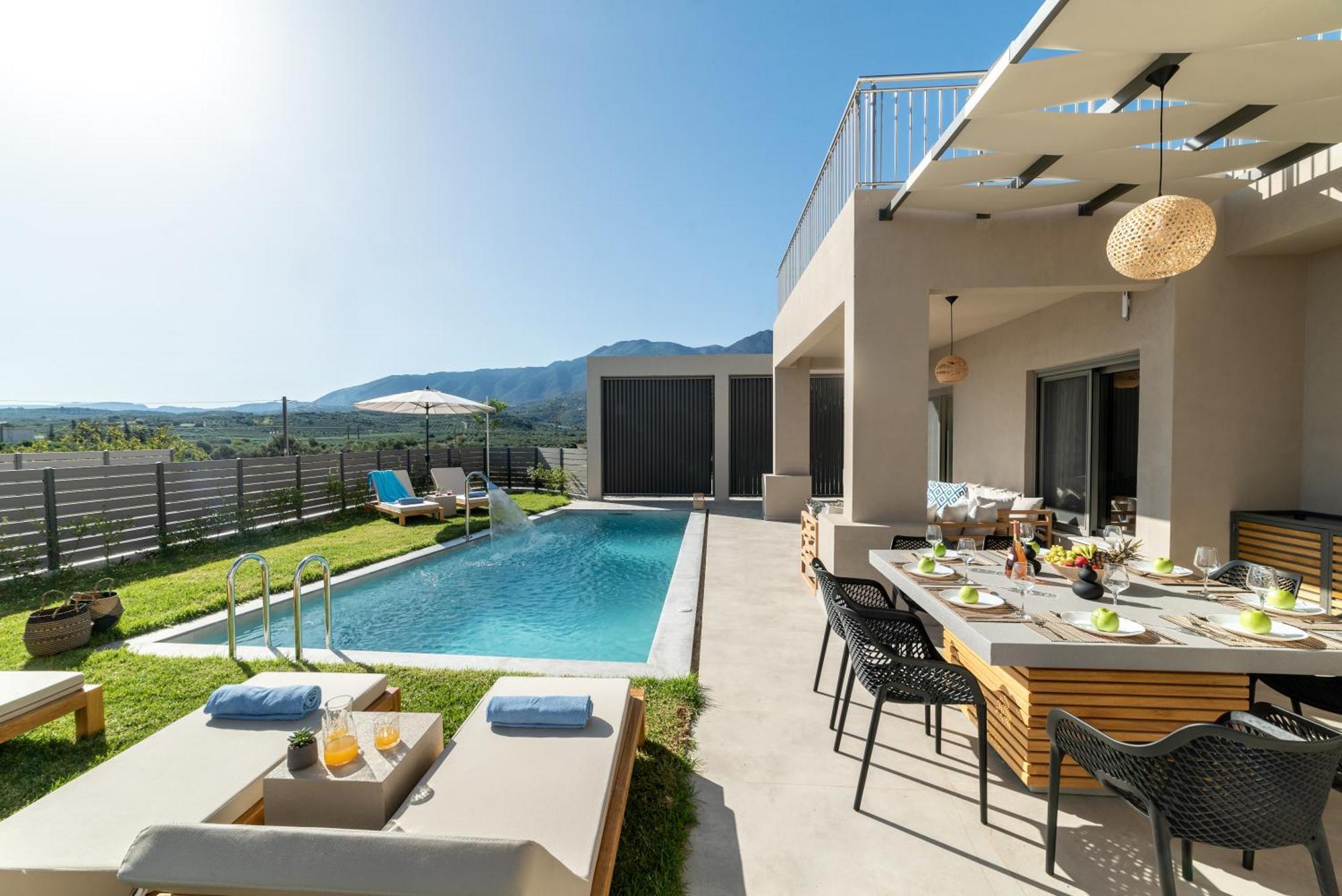 Ks Luxury Villas Heated Pools ゲオルギオポリス エクステリア 写真