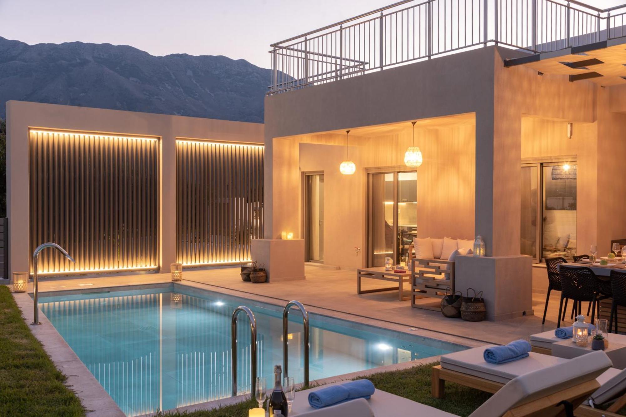 Ks Luxury Villas Heated Pools ゲオルギオポリス エクステリア 写真