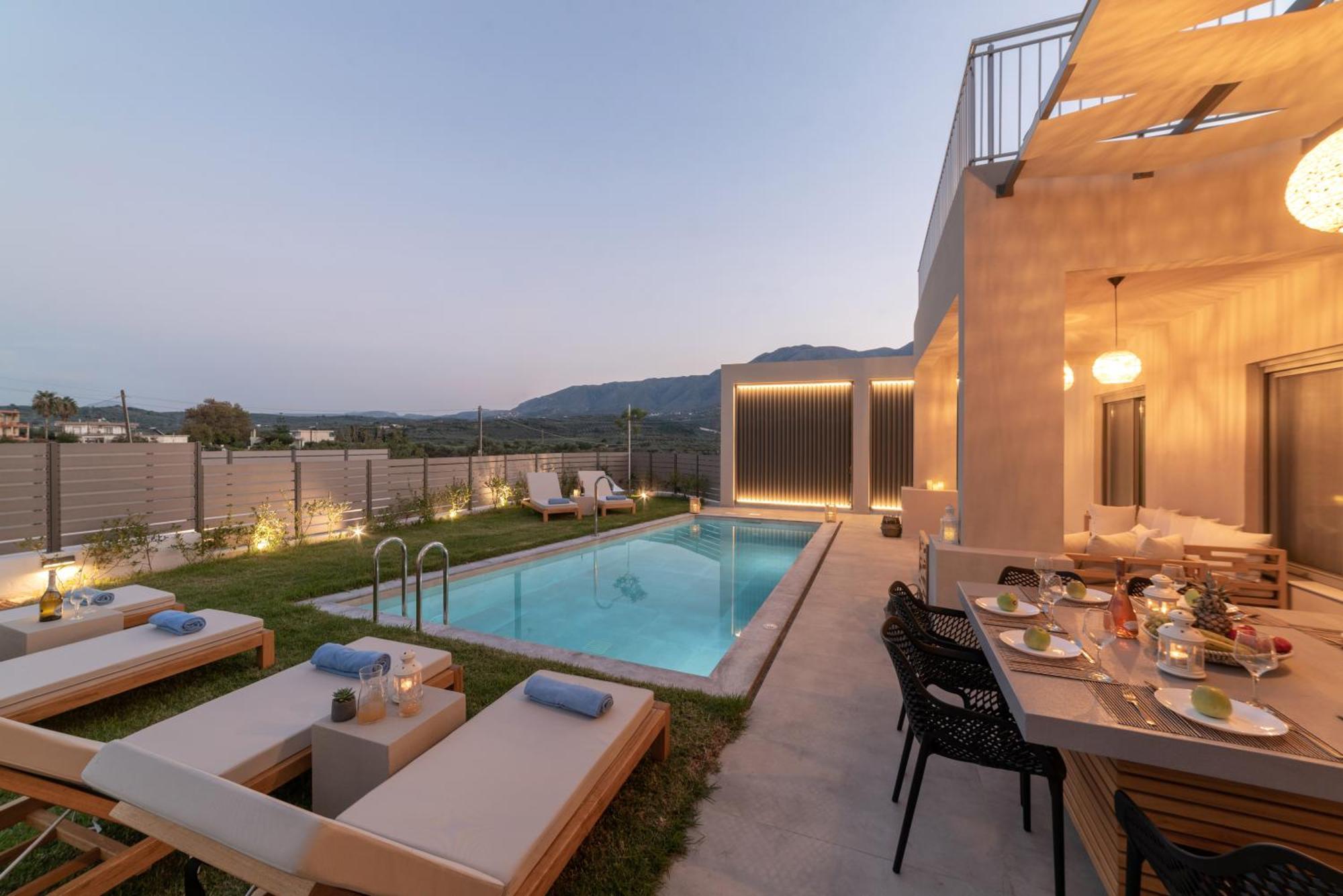 Ks Luxury Villas Heated Pools ゲオルギオポリス エクステリア 写真
